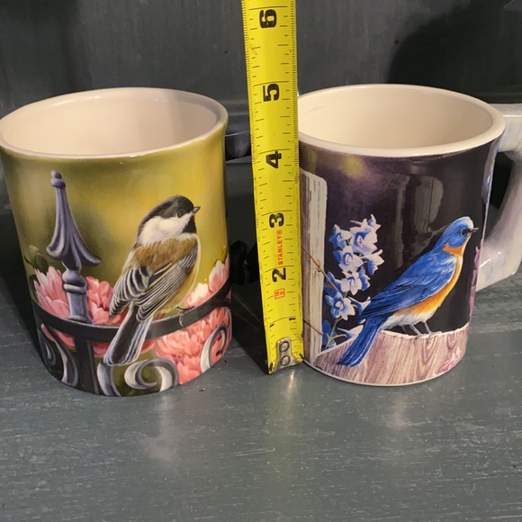 Chickadee Sculpted Mugs Set by Rosemary Millette By Brand Wild - Picture 11 of 11